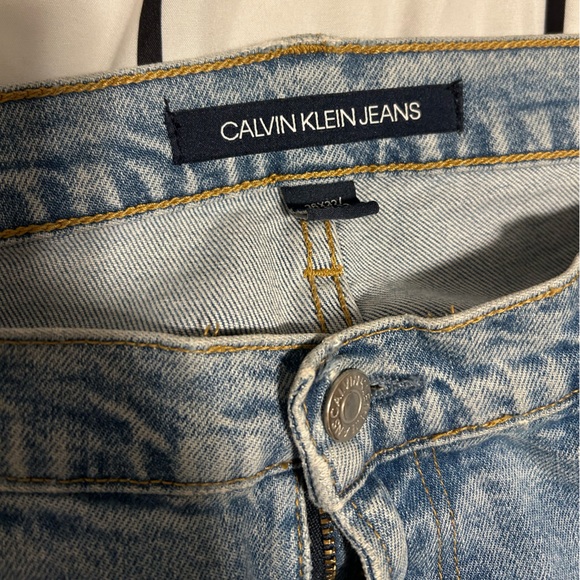 Calvin Klein denim jeans 36x32 light wash - Picture 2 of 10